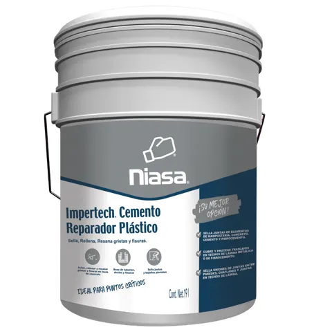 Impertech Cemento Reparador Plástico